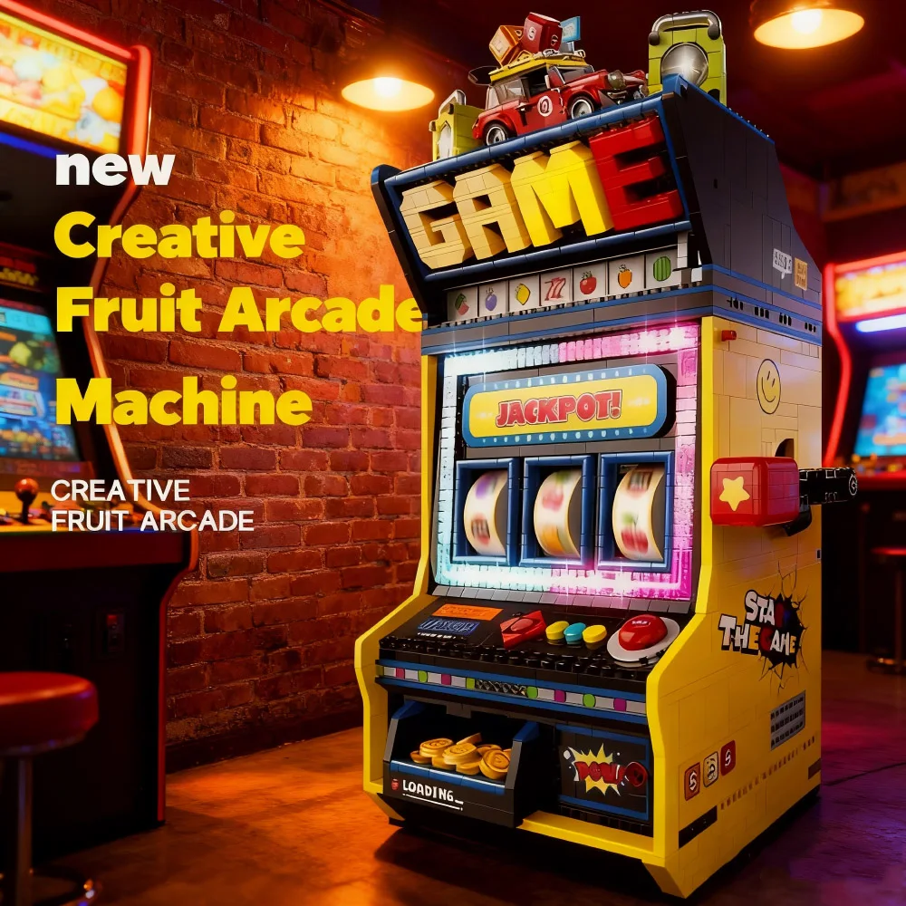 Party Games No Supplies - 3571PCS Retro Games Console Fruit Arcade