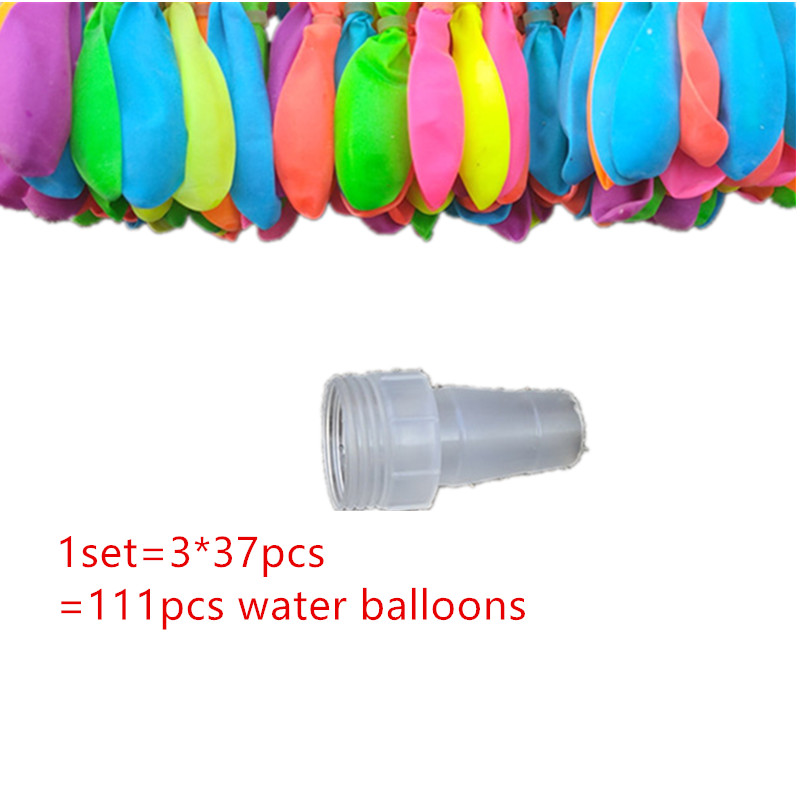 Party Games Bomb - Summer toys 111 Water Bomb Balloons