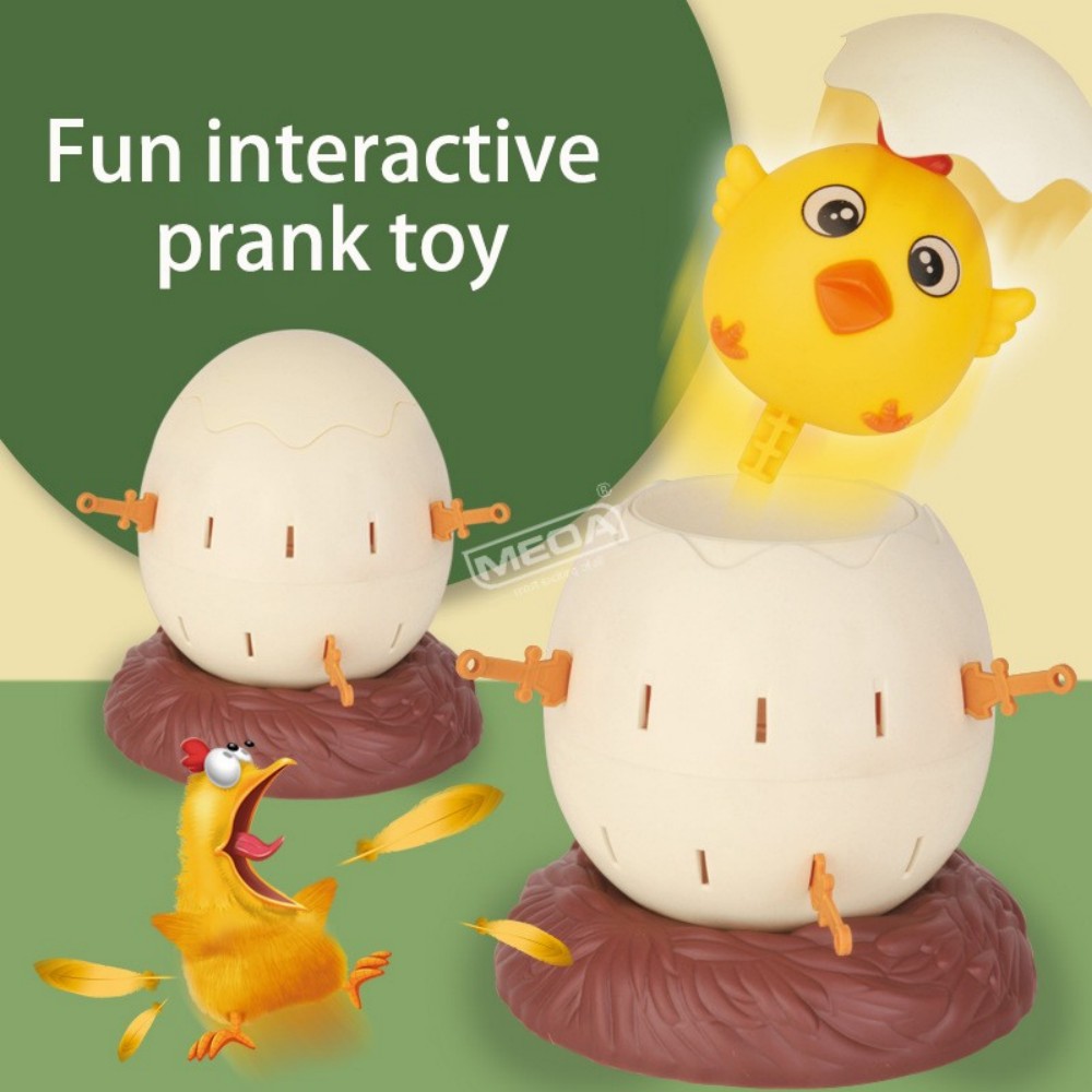Party Games Easter Egg - Pop Up Chicken Egg Barrel Game