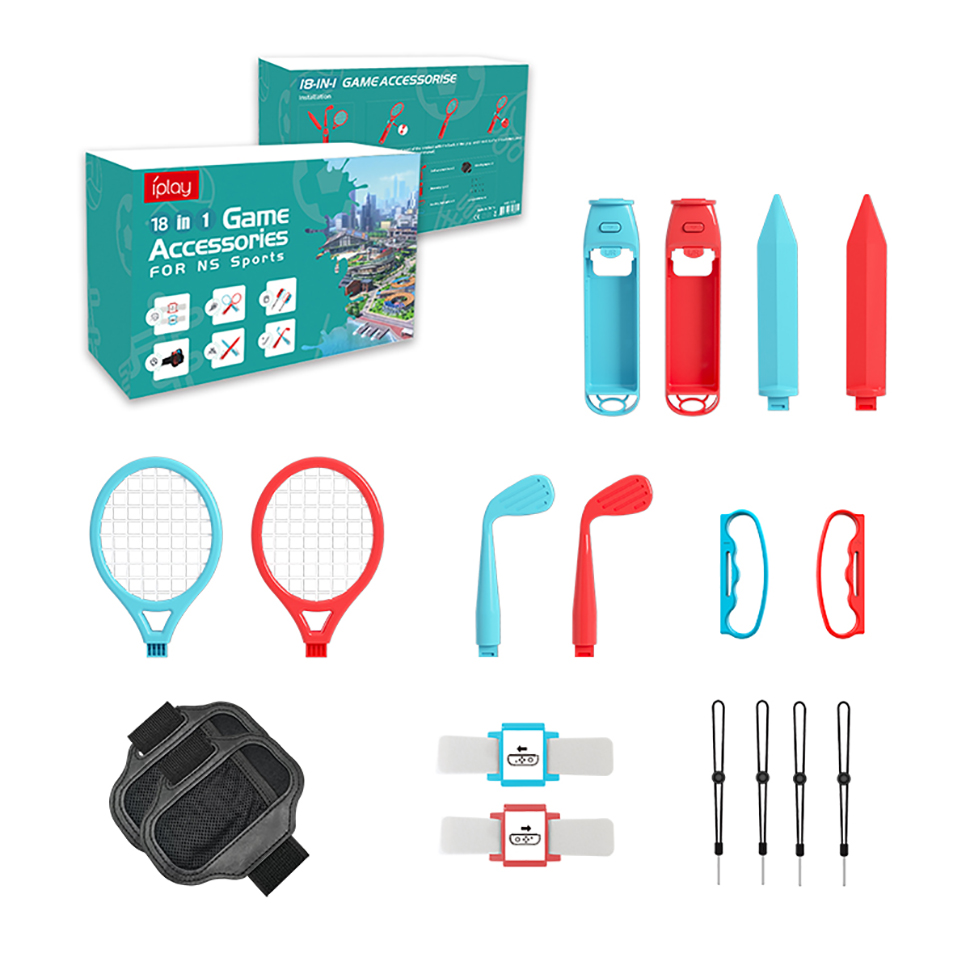 Party Games Nintendo Switch - 18 in 1 Accessories Kit for