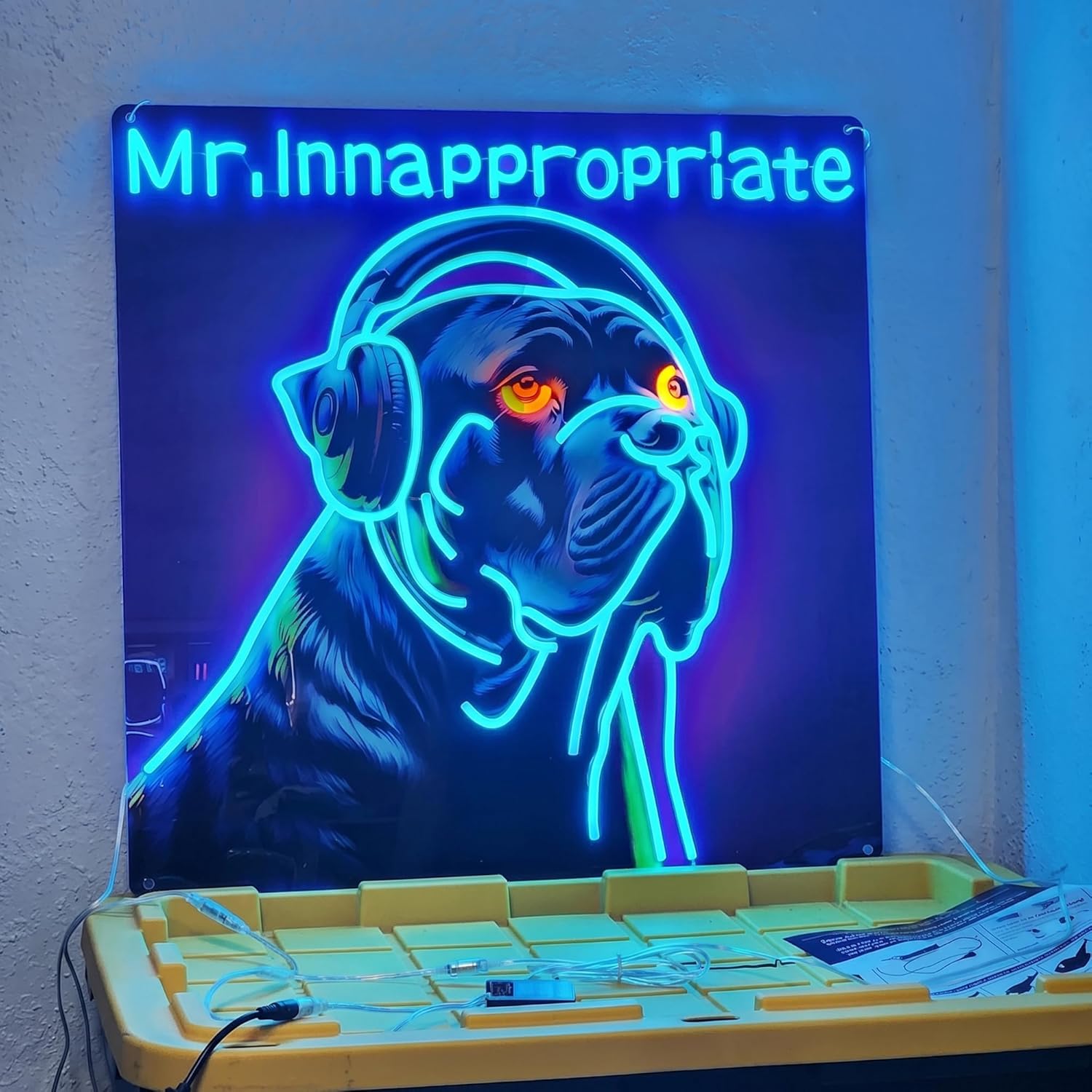 Party Games Name - Custom LED Neon Sign Personalized Acrylic