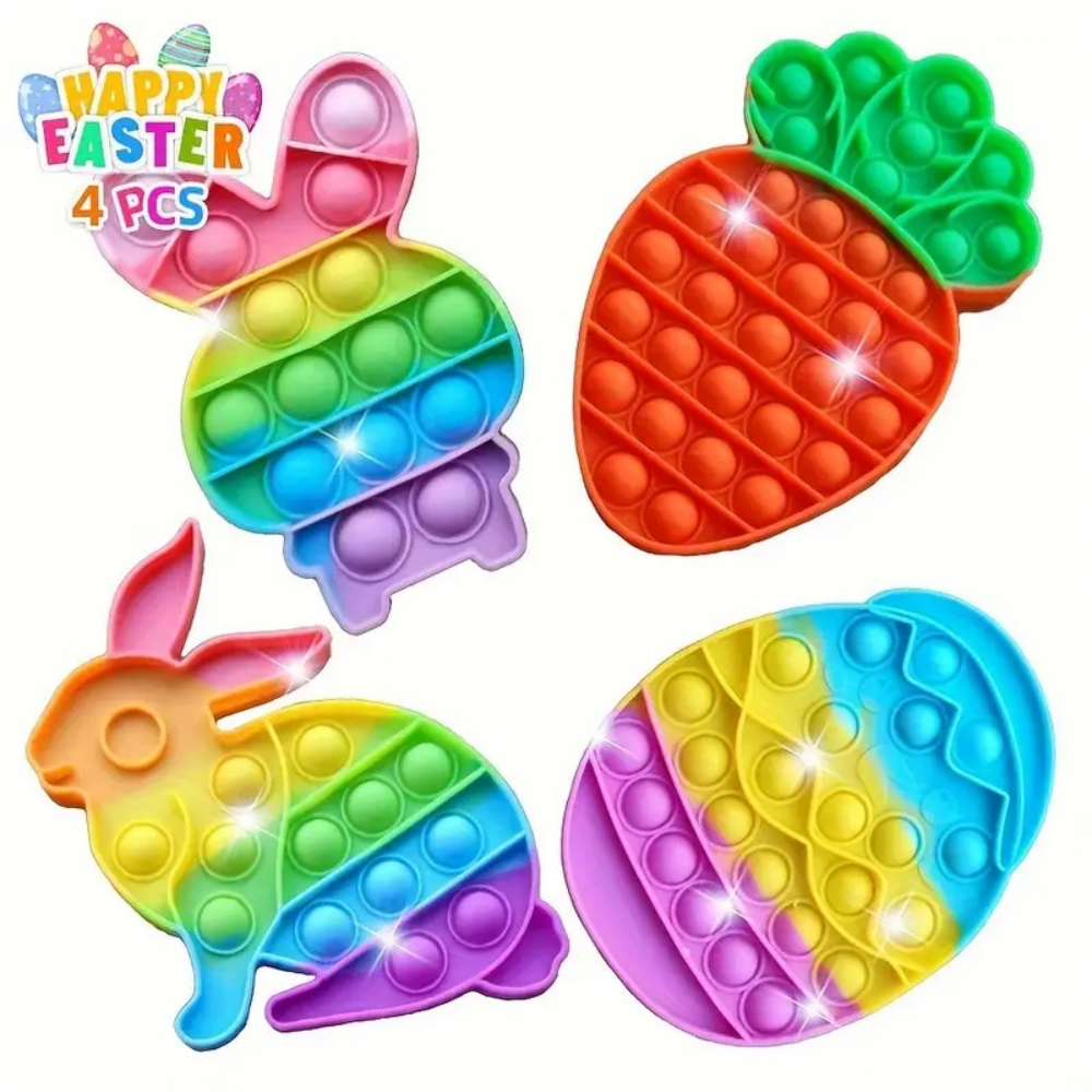 Party Games Easter Egg - Set of 4 Easter Bunny Eggs