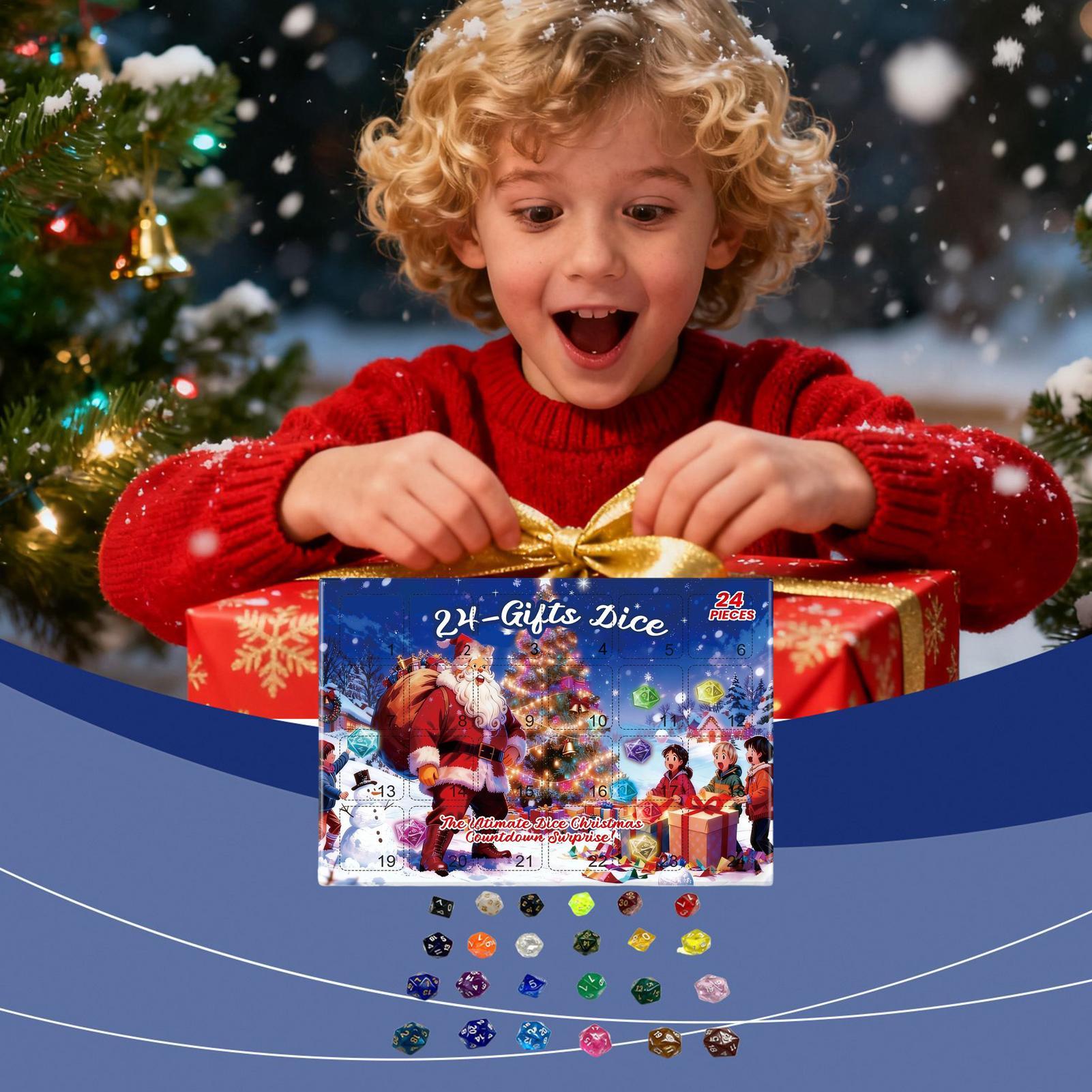 Party Games Youth - Christmas Calendar Countdown Party Game Supplies