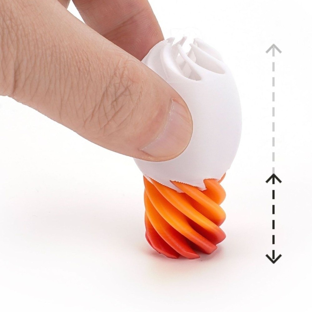 Party Games Easter Egg - 3D Printing Rotational Egg Anti-Anxiety Colorful
