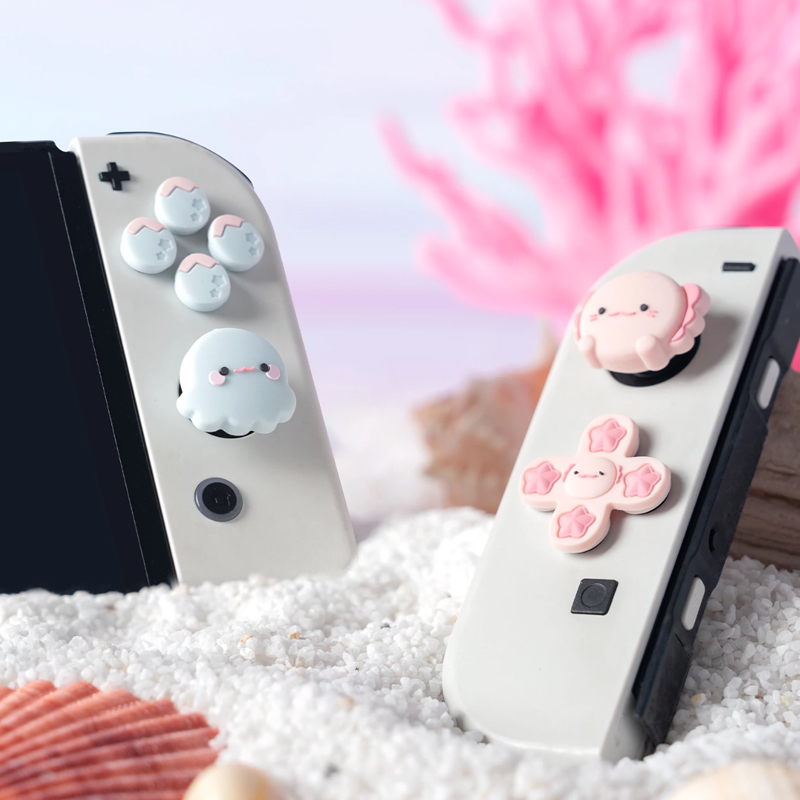 Party Games Nintendo Switch - Aquarium party Silicone Soft D-pad Button