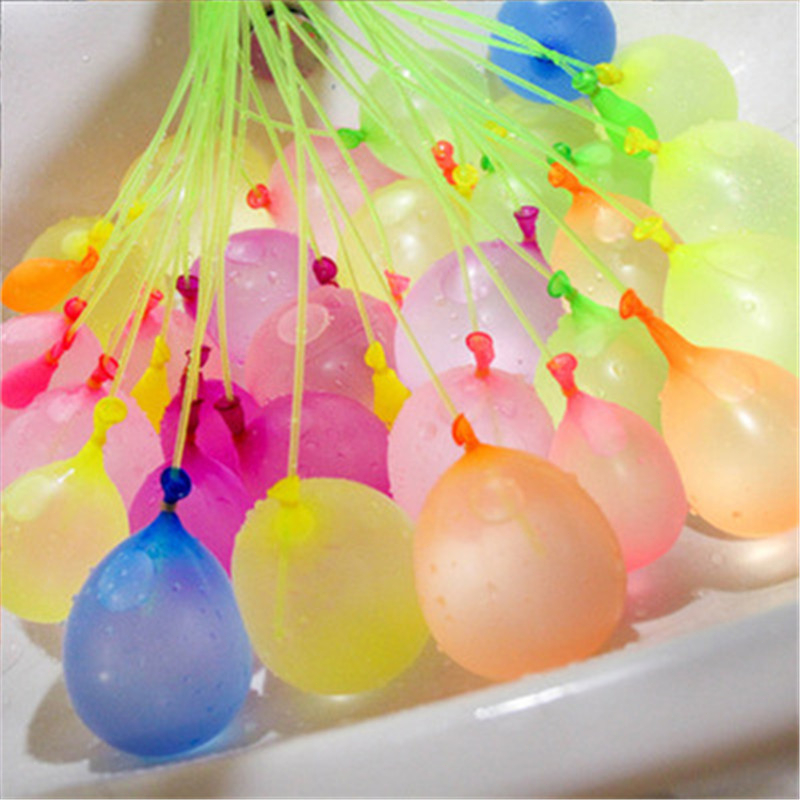 Party Games Bomb - 111Pcs Rapid Fill Water Globos Automatic