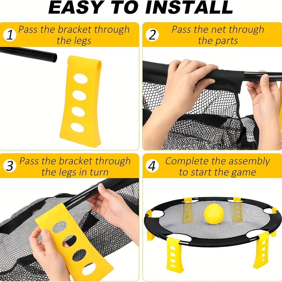 Mini Beach Volleyball Hitting  - Spike Ball Game review and price