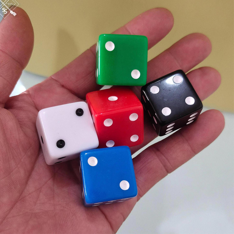 D6 Square Dice Cubes 25MM with - Party Games No Supplies review and price