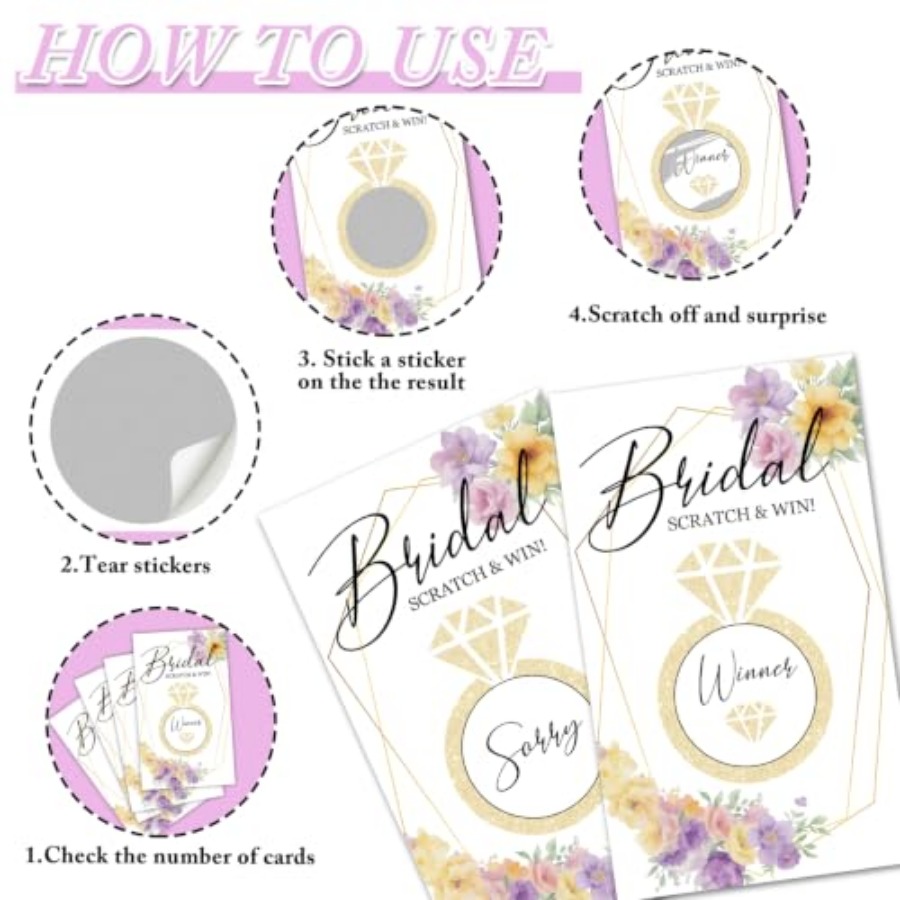 Golden Ring Bridal Shower Scra - Party Games Bridal Shower review and price