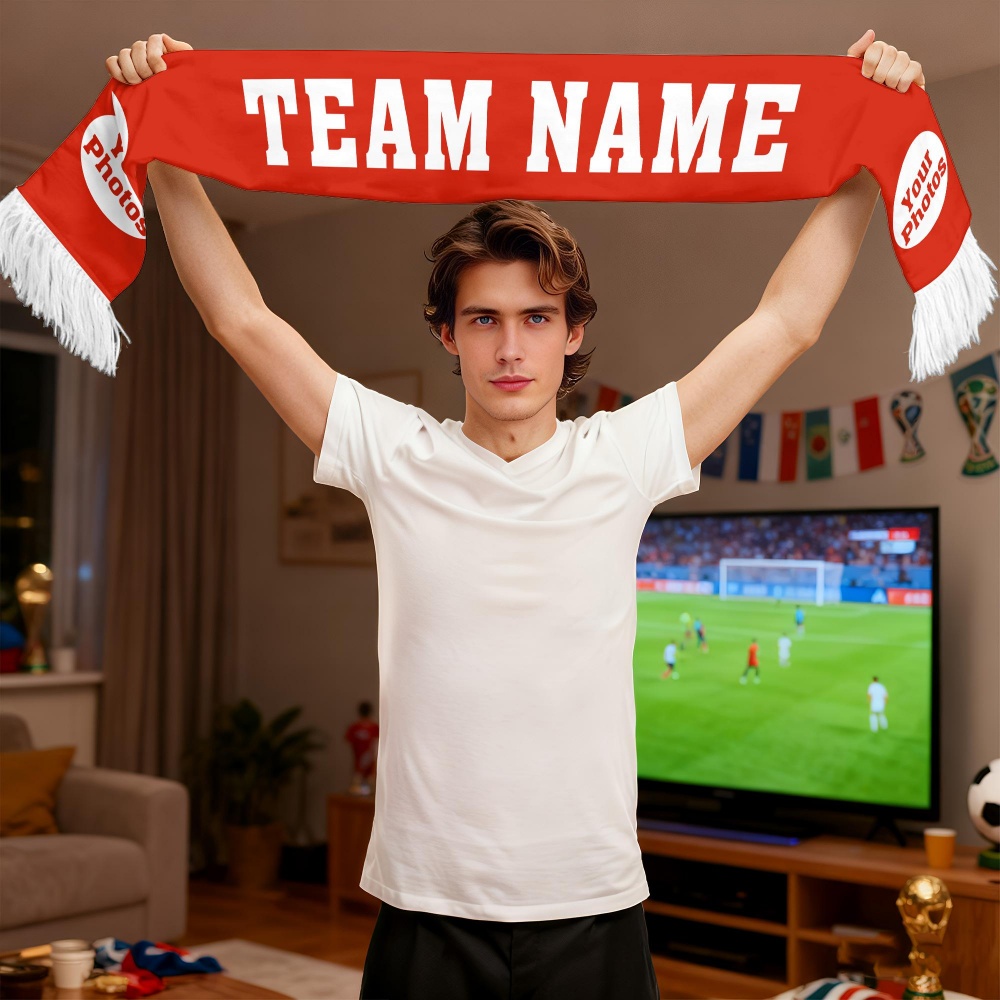 1pc Custom Team Fan Scarf - Pe - Party Games Bridal Shower review and price