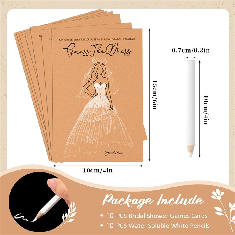 20pcs Guess Dress Game Cards W - Party Games Bridal Shower review and price