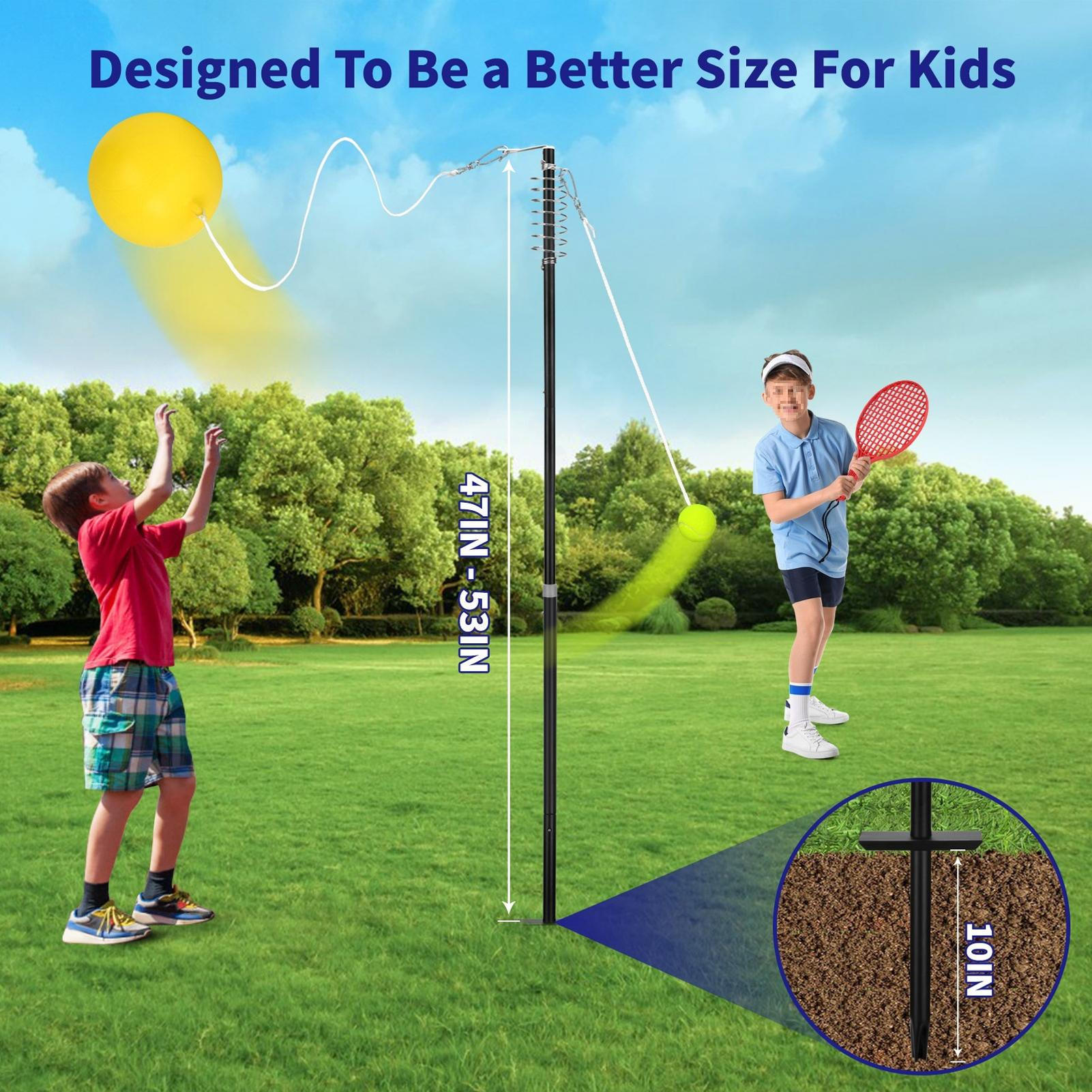 Tennis Training Aid Ball and R - Badminton Set Garden review and price