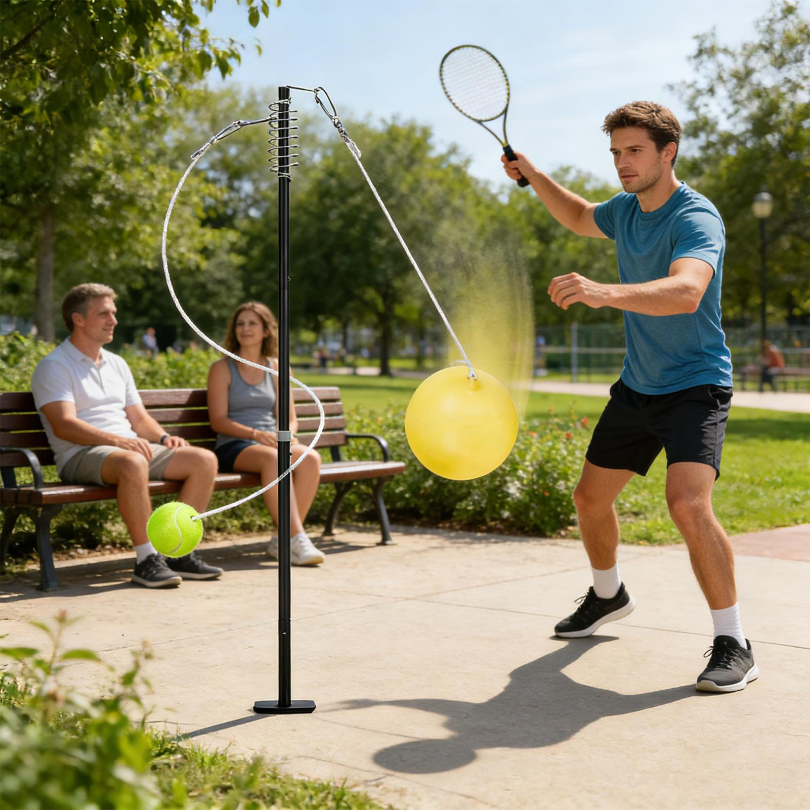 Tennis Training Aid Ball and R - Badminton Set Garden review and price