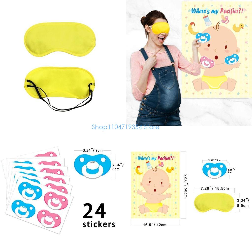 0XLD Pin The Pacifier On The B - Party Games No Supplies review and price
