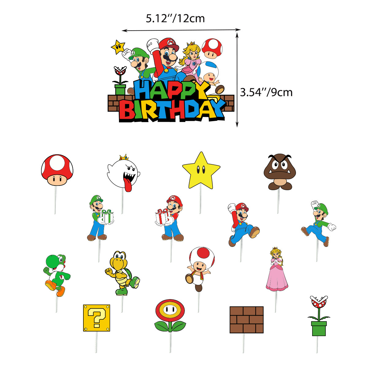 Balloon Mary Mario Cake Flag F - Ladder Toss Set review and price