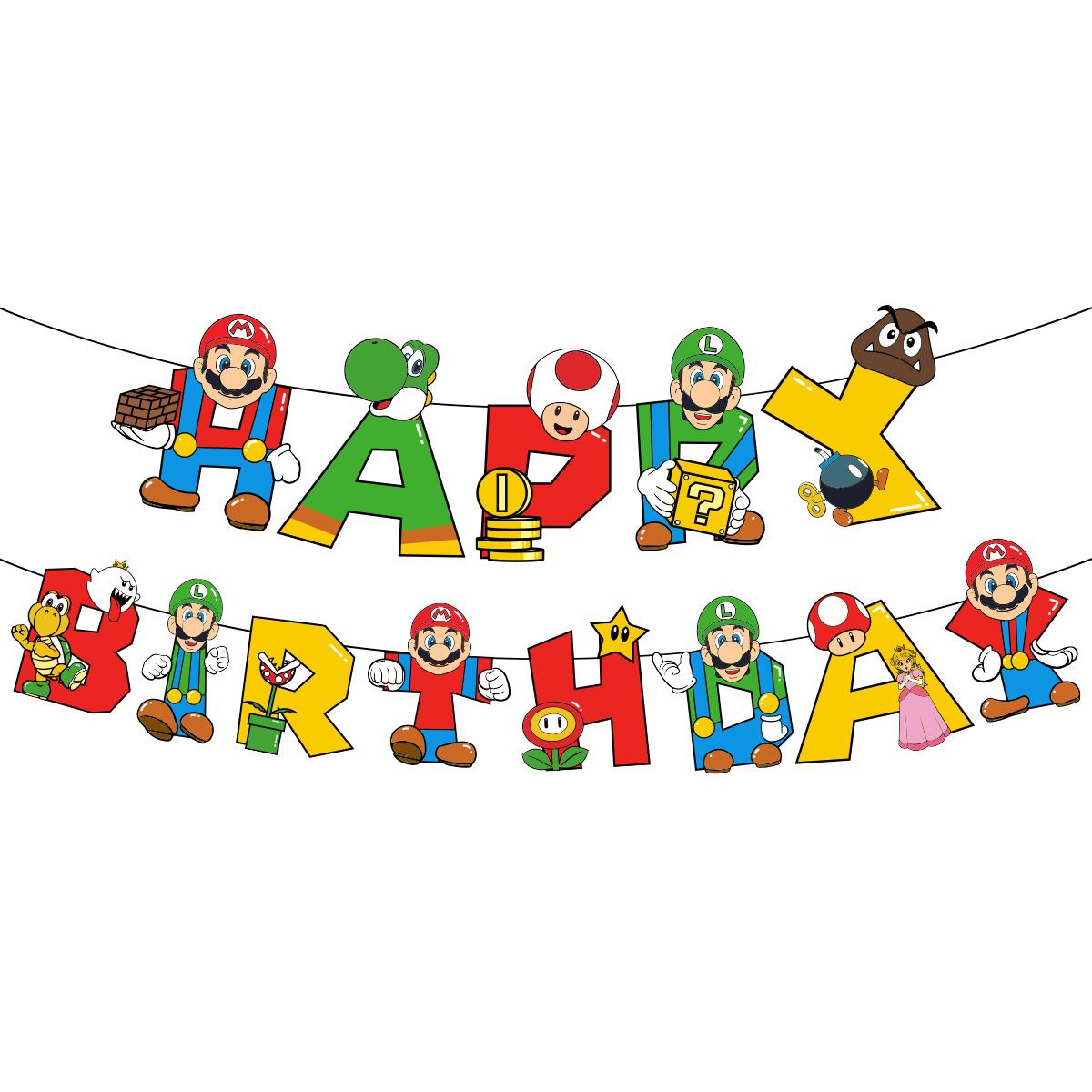 Balloon Mary Mario Cake Flag F - Ladder Toss Set review and price