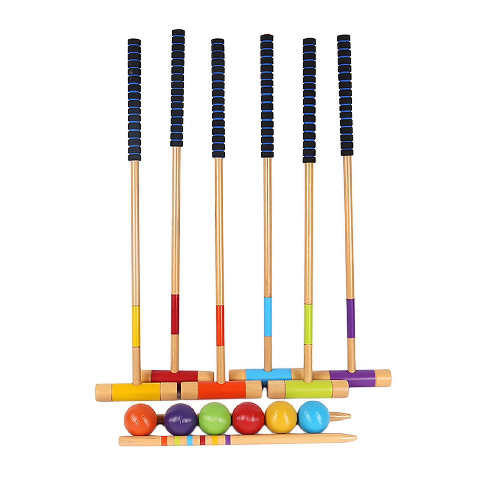 6 Pieces Six Player Croquet Se - Croquet Set Lawn review and price