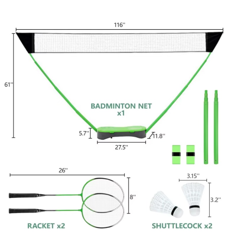 High-Quality Garden Sports Por - Badminton Set Garden review and price