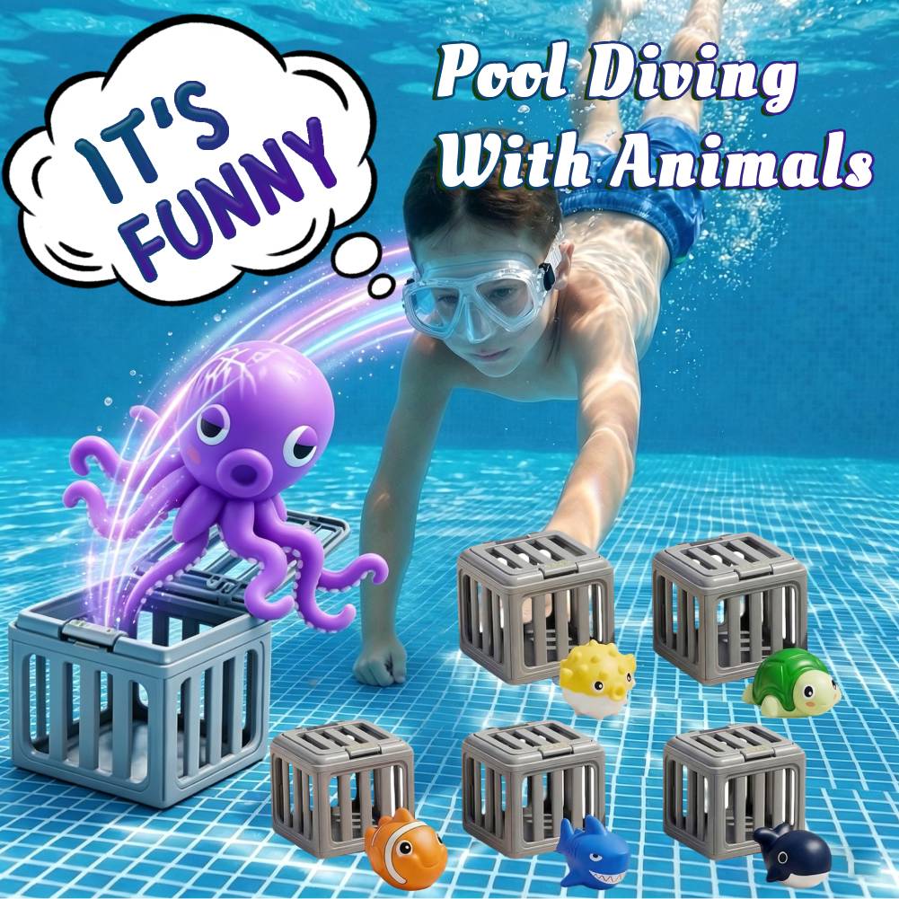 Kids Pool Diving Toys with Fis - Party Games Youth review and price