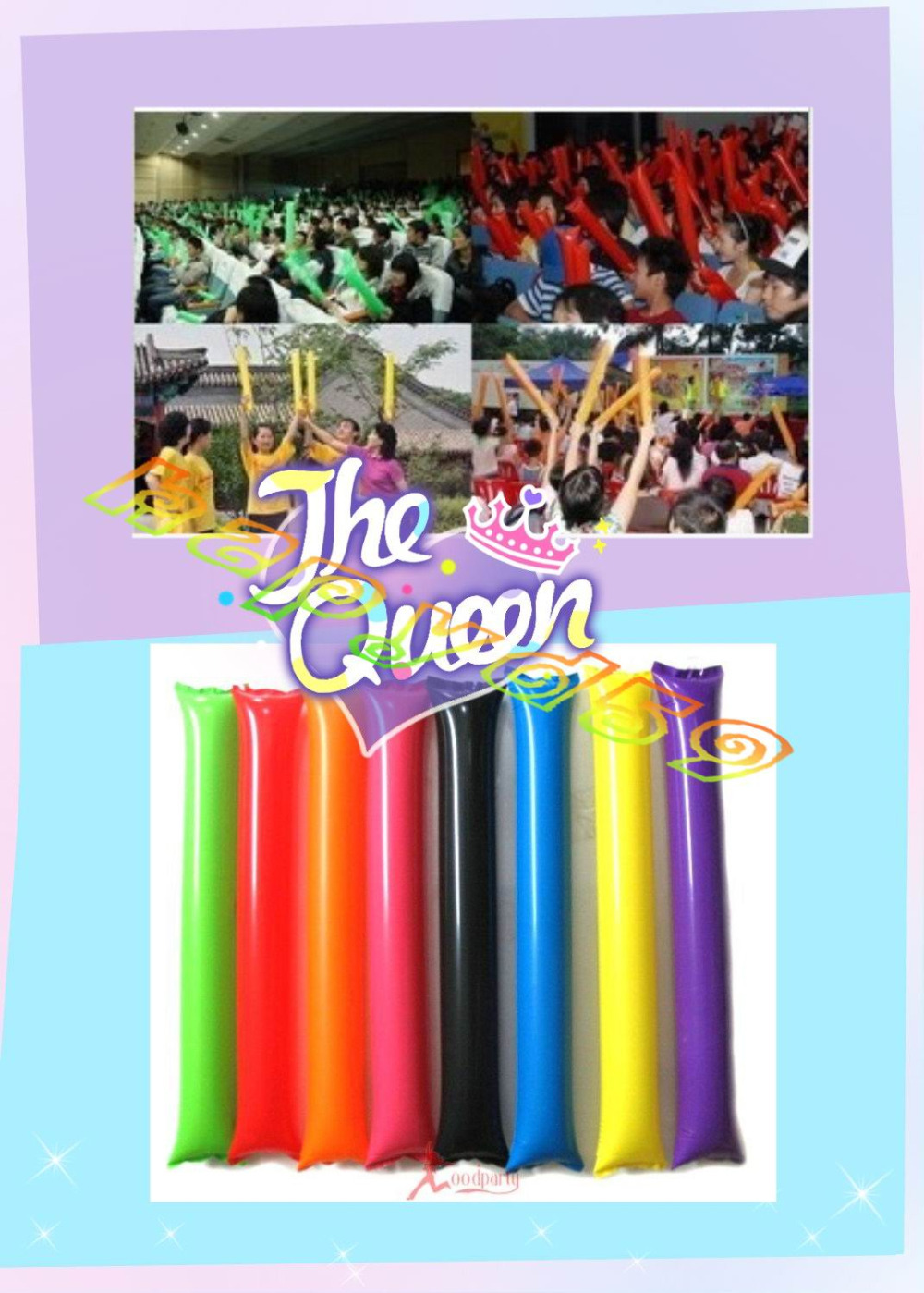 100pcs 60cm clapper ballon bea - Party Games Engagement review and price