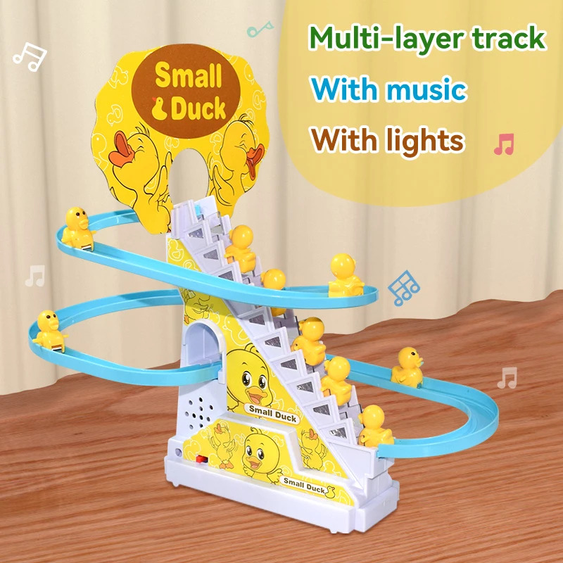 Automatic Climbing Duck Track  - Ladder Toss Set review and price