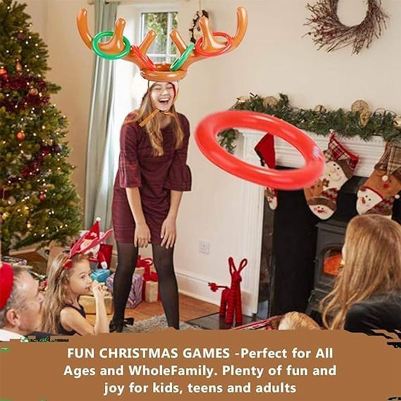 1/3Set Christmas Game Inflatab - Party Games No Supplies review and price