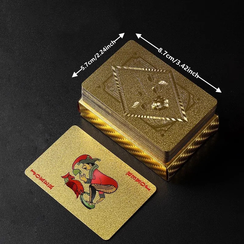 Golden Foil Embossed Rose Poke - Party Games Using Cards review and price