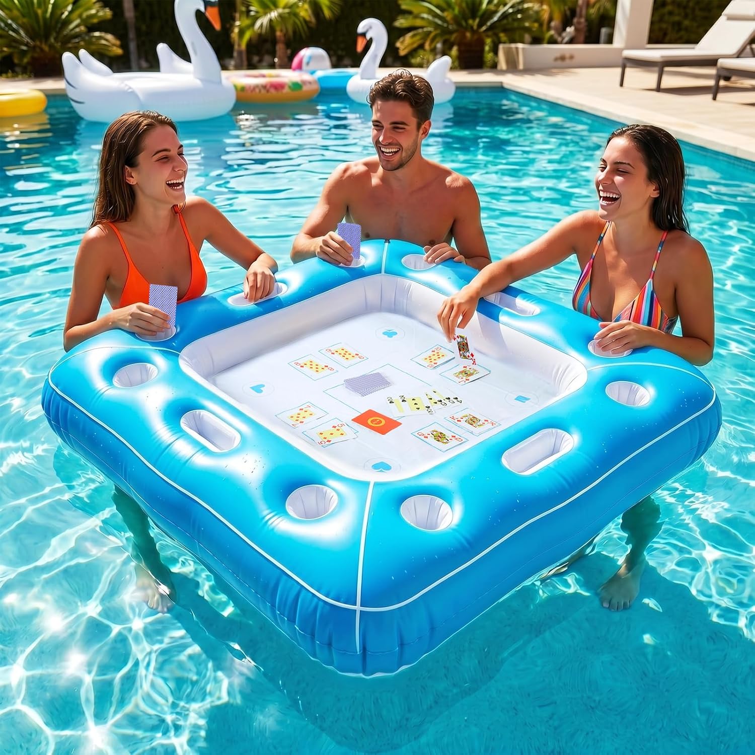 Thick Waterproof Inflatable Fl - Party Games Using Cards review and price