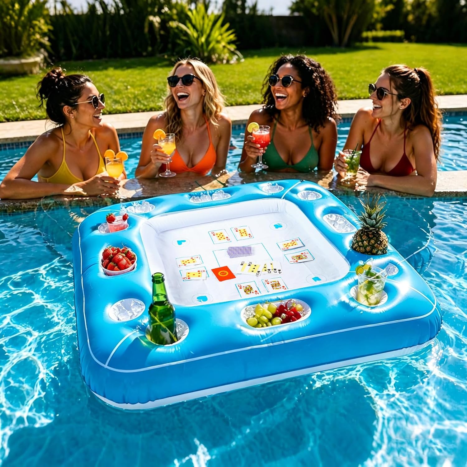 Thick Waterproof Inflatable Fl - Party Games Using Cards review and price