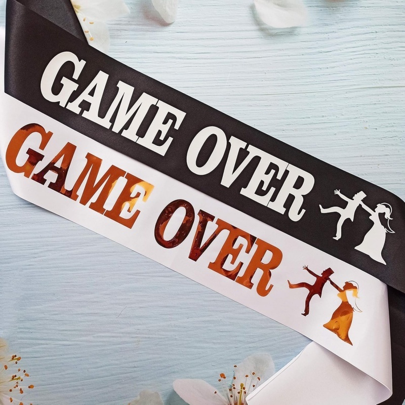 Game Over Bachelor Party Groom - Party Games Bridal Shower review and price