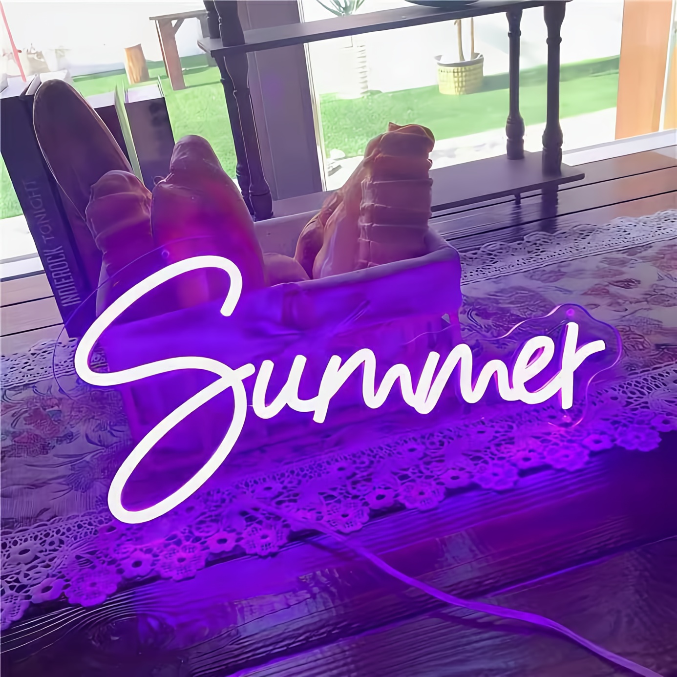 Custom neon sign, personalized - Party Games Engagement review and price