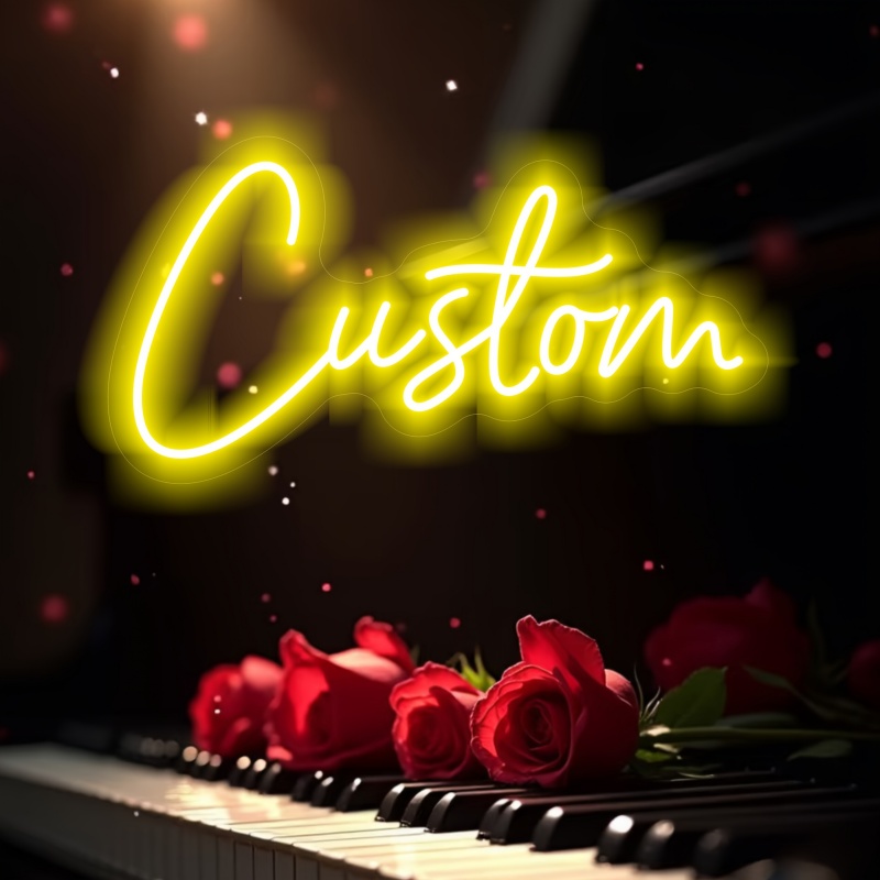 Custom neon sign, personalized - Party Games Engagement review and price
