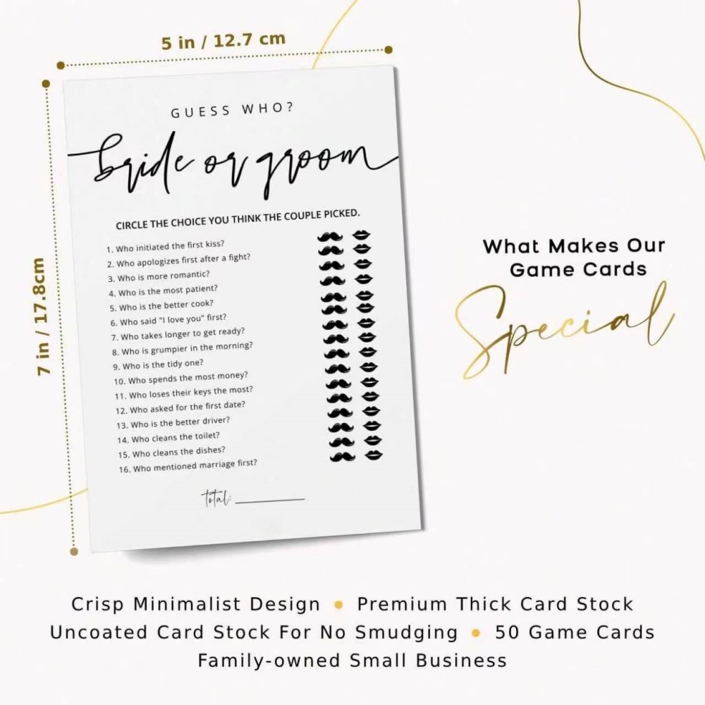 20 Pcs Wedding Game Fun Bridal - Party Games Bridal Shower review and price