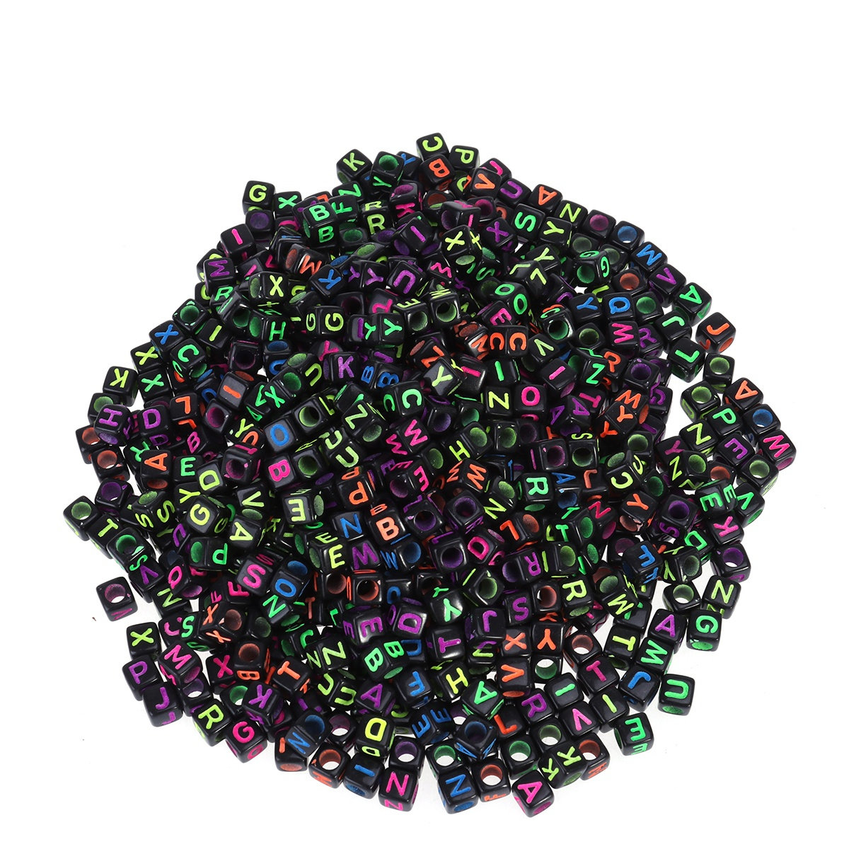6x6mm Acrylic Cube Letter Bead - Party Games Name review and price