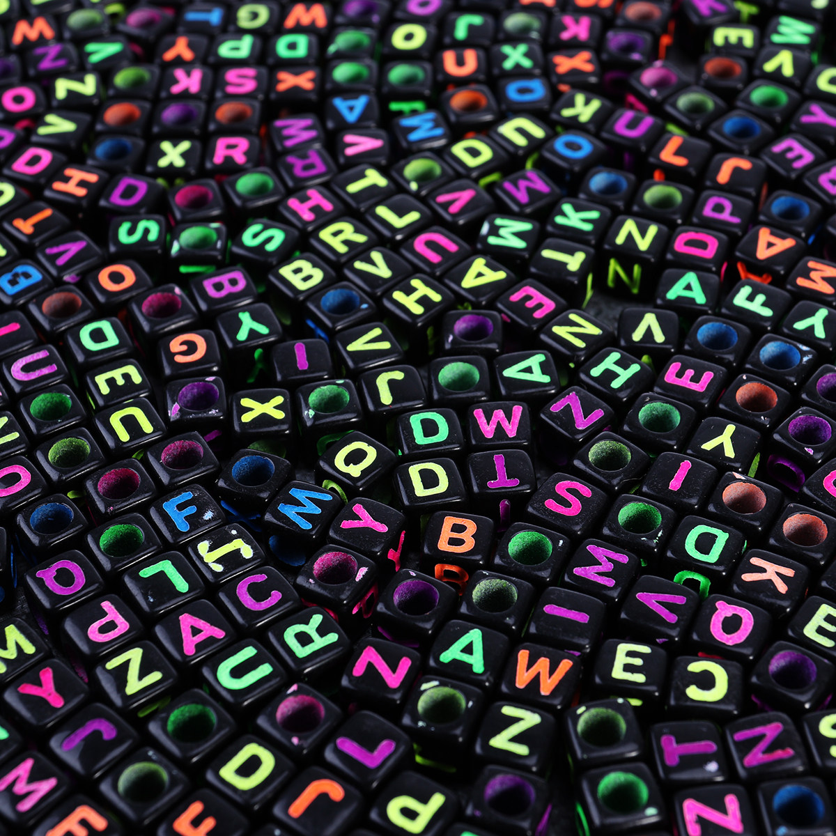6x6mm Acrylic Cube Letter Bead - Party Games Name review and price