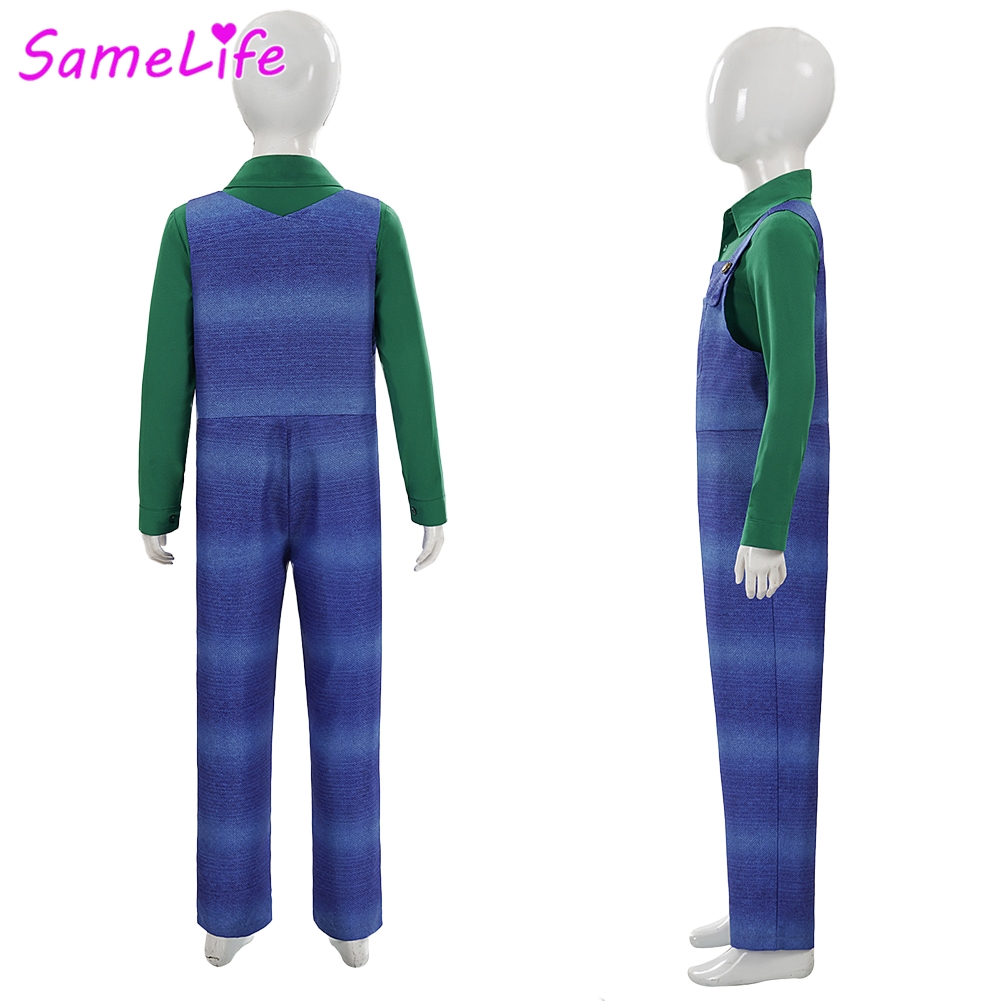 Plumber Luigi Cosplay Fantasy  - Party Games Youth review and price