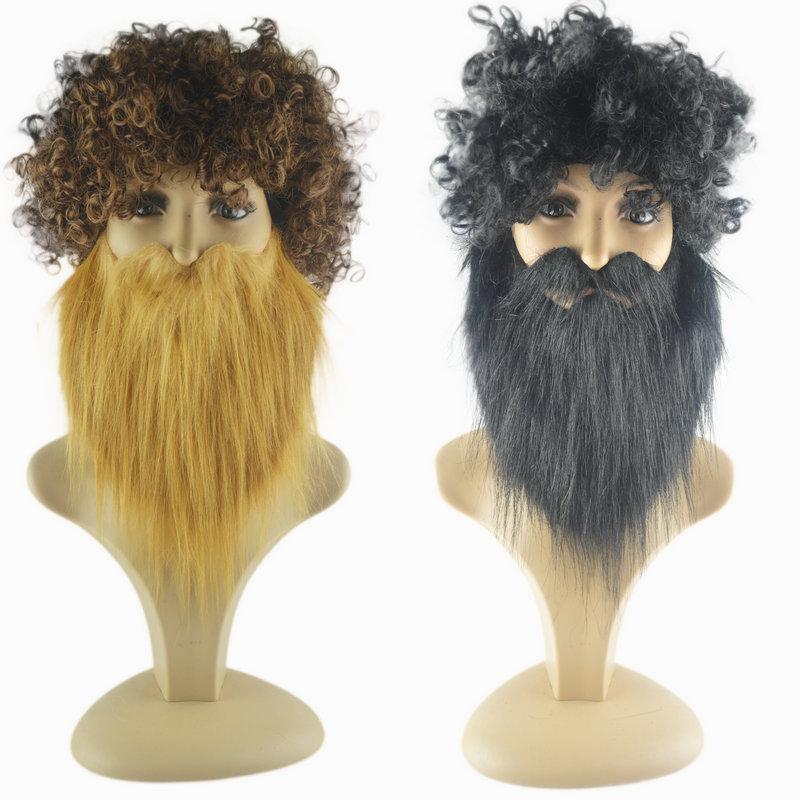 Fake Beards Funny Costume Part - Party Games No Supplies review and price