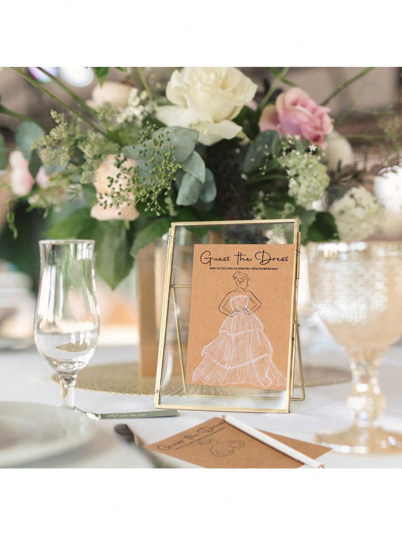 20/40pcs Dress Guessing Bridal - Party Games Bridal Shower review and price
