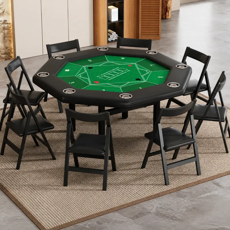 Foldable Octagonal Poker Table - Party Games Using Cards review and price
