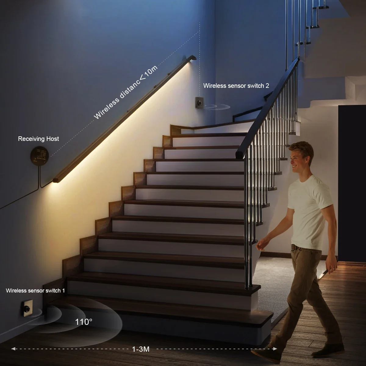 Dual Wireless Moveable PIR Mot - Ladder Toss Set review and price