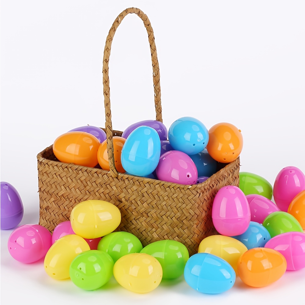100PCS Plastic Easter Eggs Fil - Party Games Easter Egg review and price