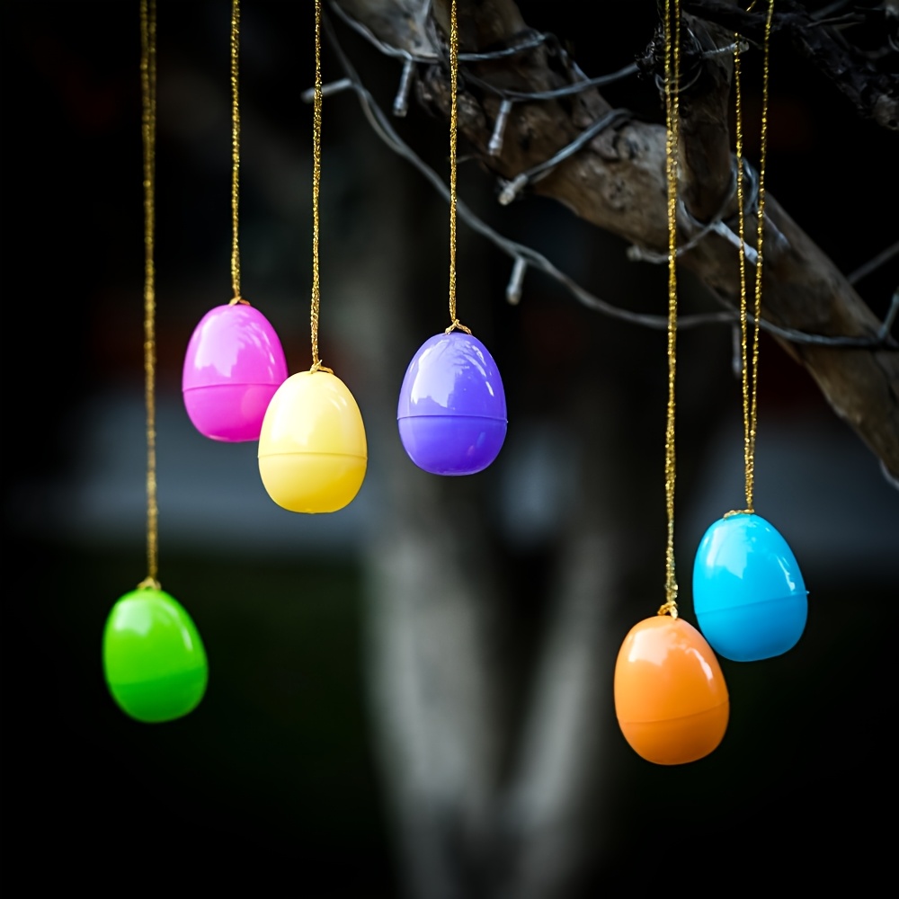 100PCS Plastic Easter Eggs Fil - Party Games Easter Egg review and price