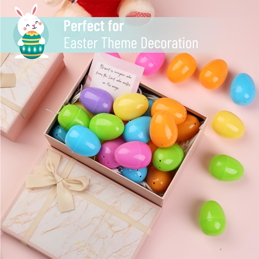 100PCS Plastic Easter Eggs Fil - Party Games Easter Egg review and price