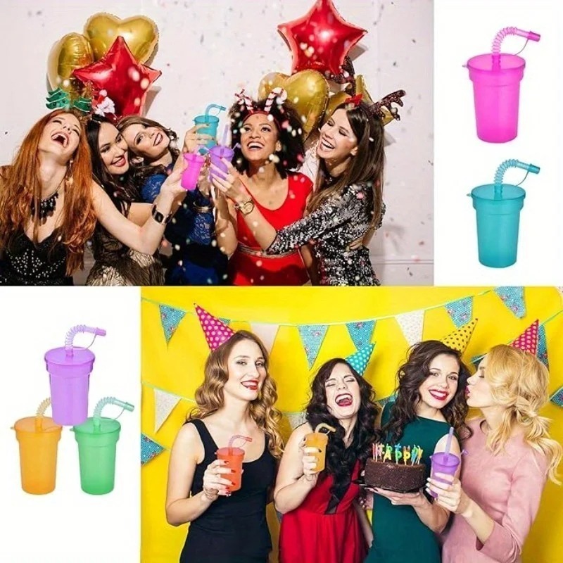6-18PCS Portable Party Cup wit - Party Games Youth review and price