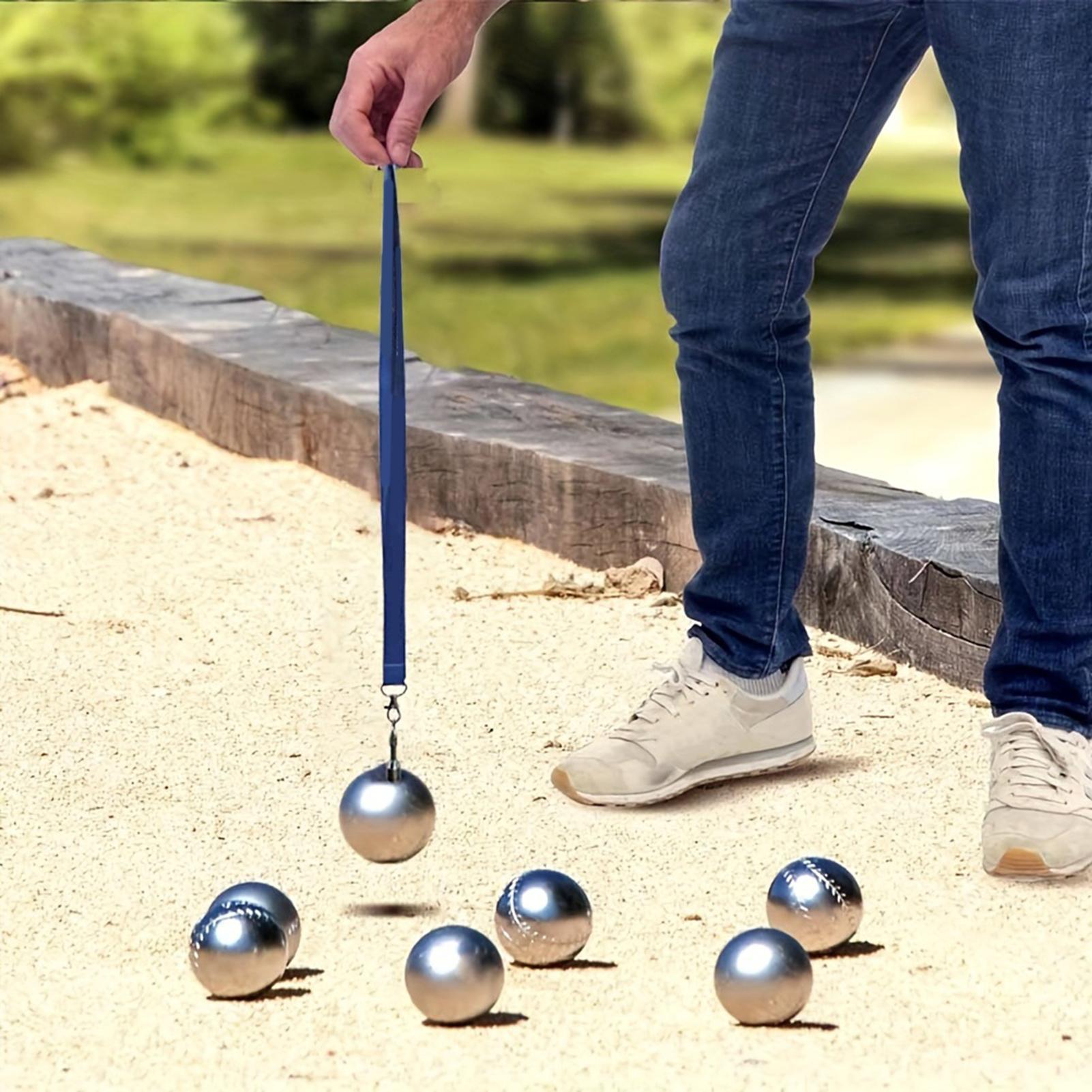 Magnetic Ball Throwing Picker  - Bocce Ball Lawn review and price