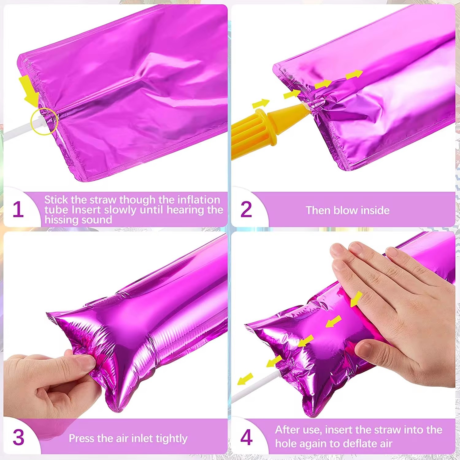 10/30pc Aluminum Film Inflatab - Party Games Engagement review and price