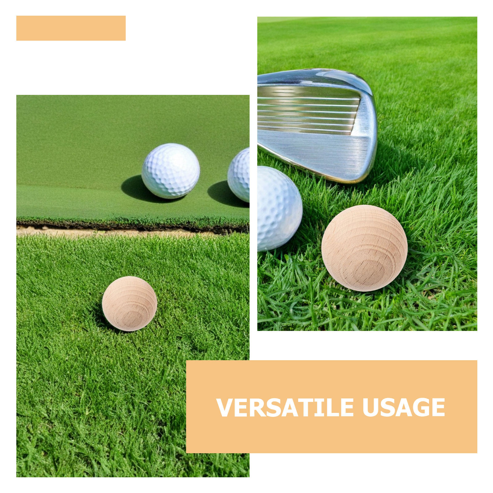 4Pcs Wooden Croquet Balls 5Cm  - Croquet Set Lawn review and price